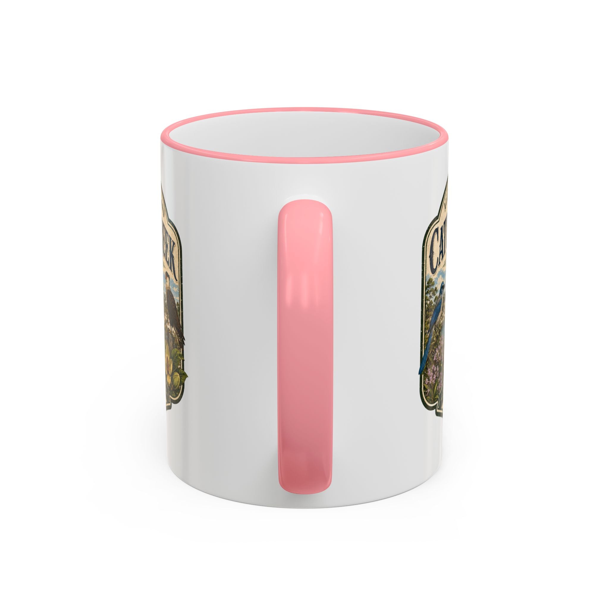Catfish Creek Vintage Mug — Accent Rim & Handle 11oz/15oz