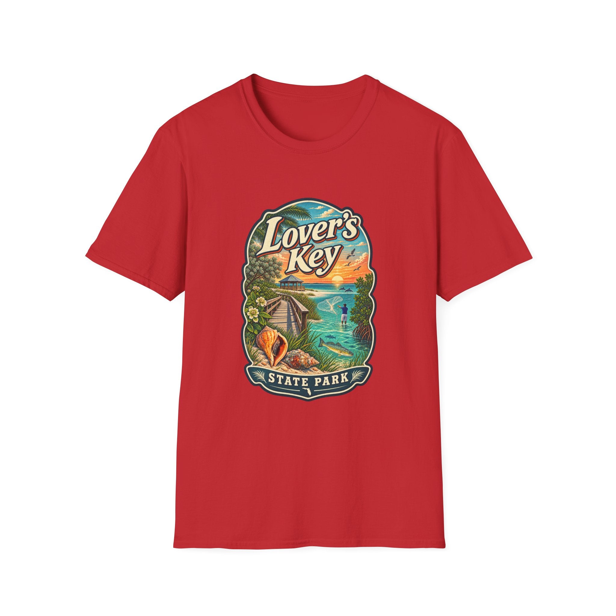 Lovers Key- Retro Tee
