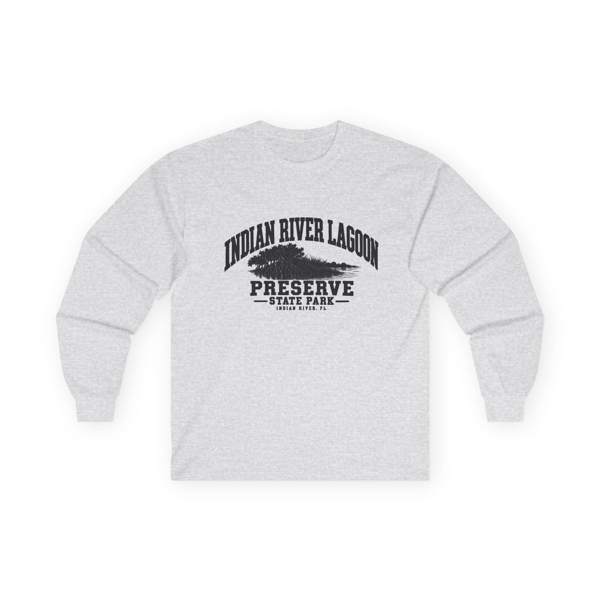 Indian River Lagoon Preserve State Park Logo- Long Sleeve Tee