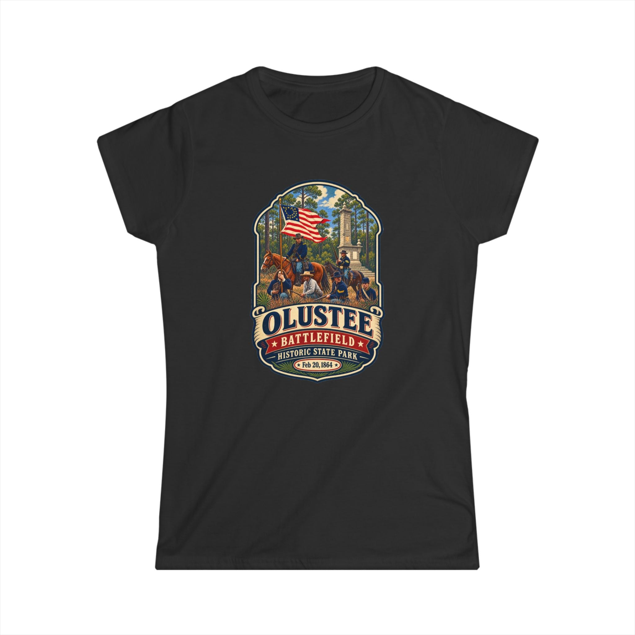 Olustee Battlefield- Vintage Tee