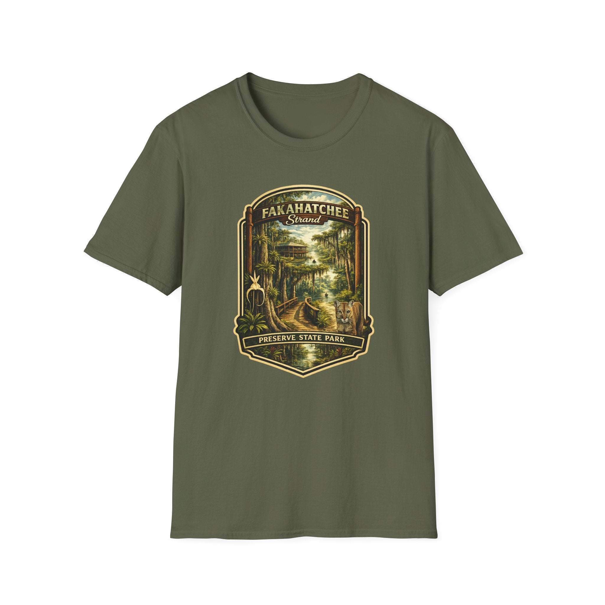 Fakahatchee Strand- Retro Tee
