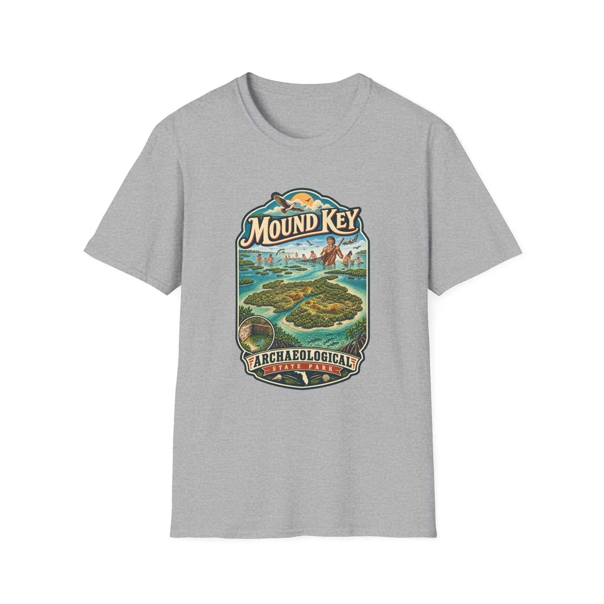Mound Key- Retro Tee