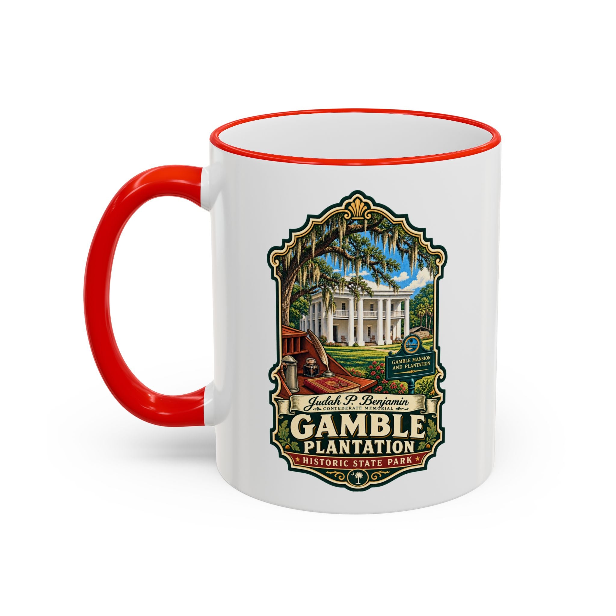 Gamble Plantation Accent Rim & Handle 11oz/15oz