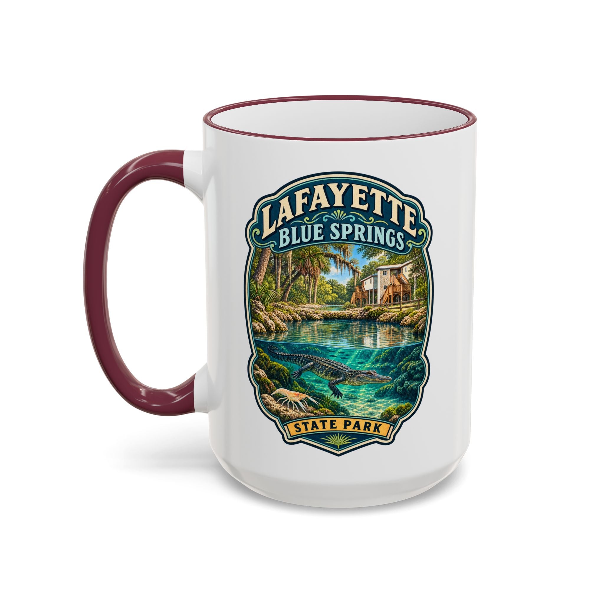 Lafayette Blue Springs Accent Rim & Handle 11oz/15oz