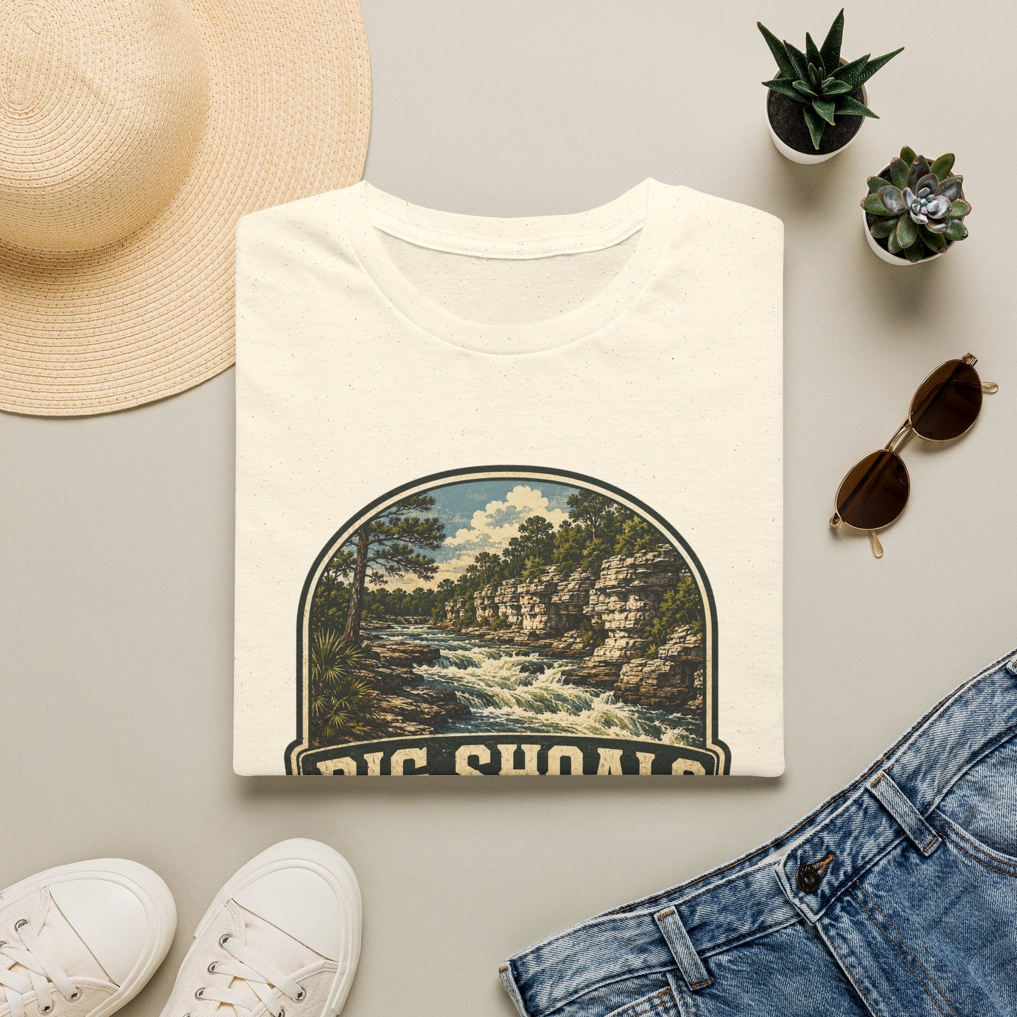 Big Shoals - Retro Tee