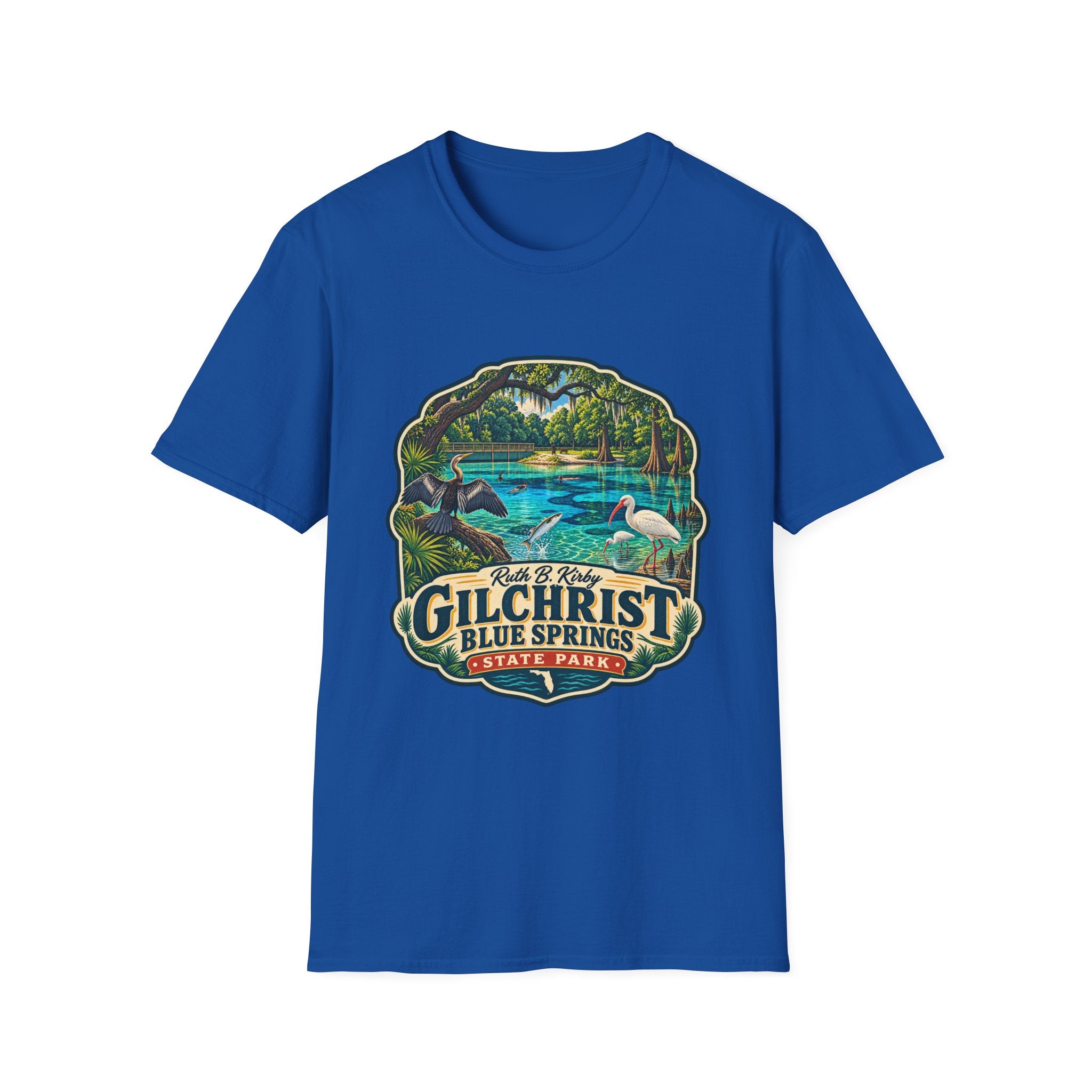 Gilchrist Blue Springs- Retro Tee