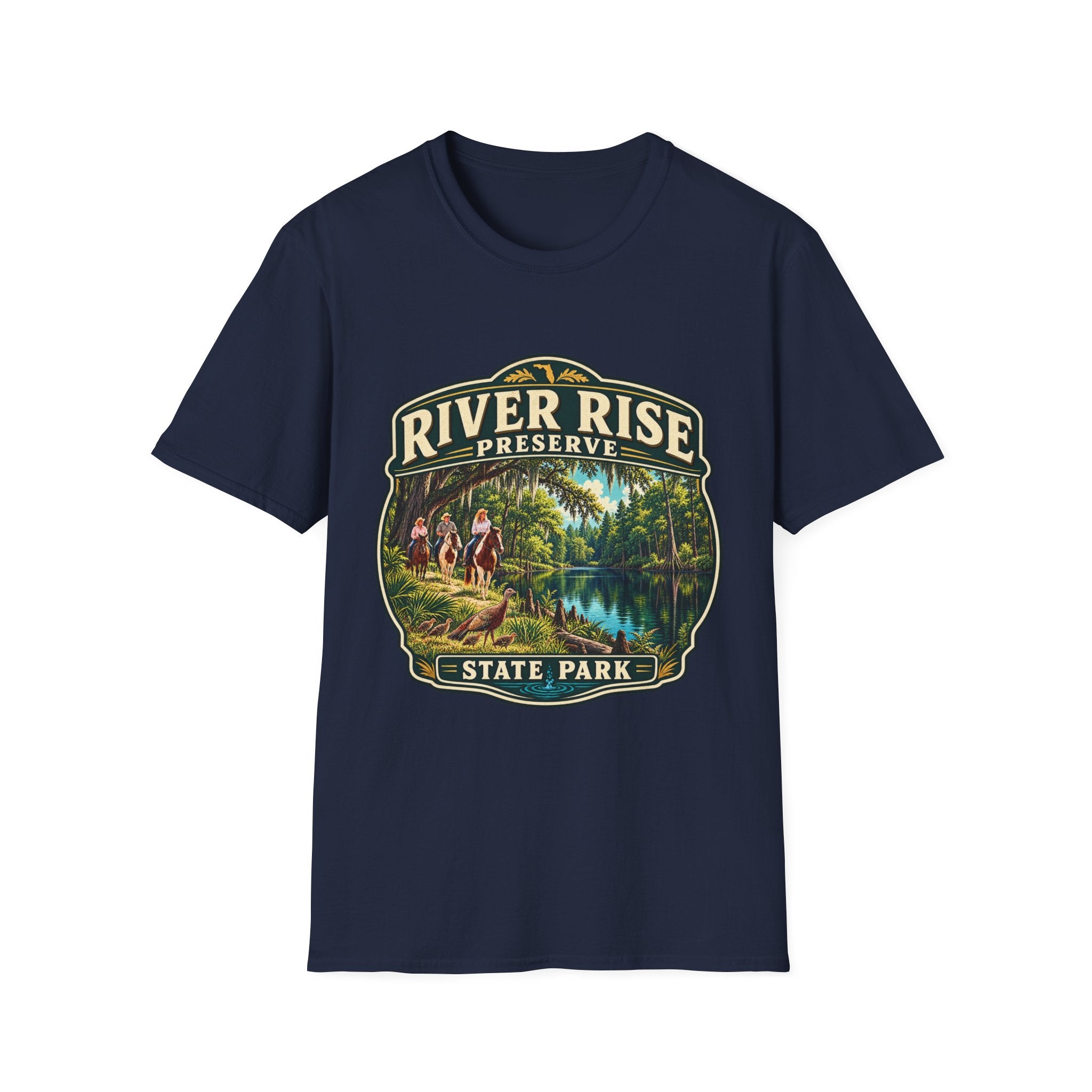 River Rise - Retro Tee