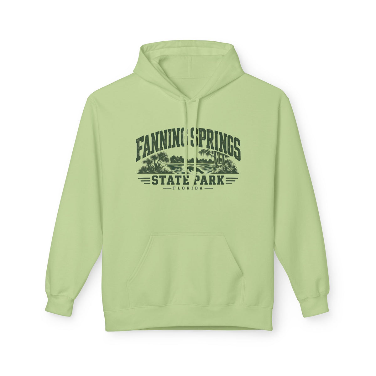 Fanning Springs State Park Hoodie - Vintage Park Graphic