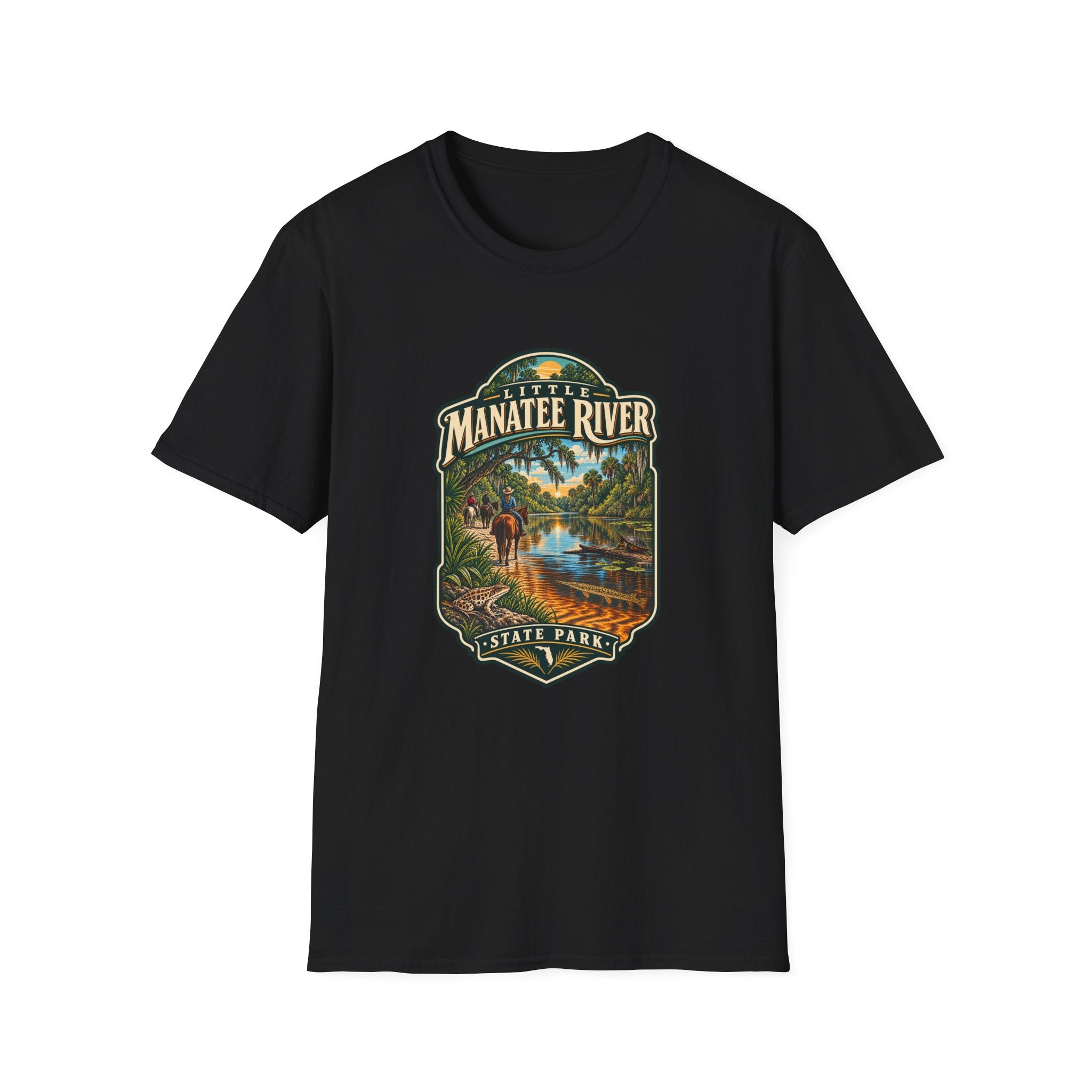 Little Manatee River- Retro Tee
