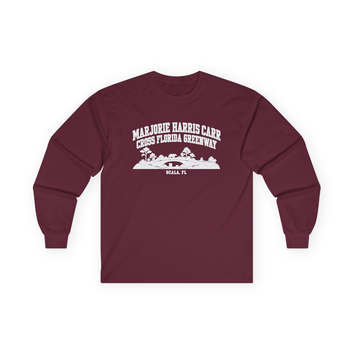 Cross Florida Greenway- Long Sleeve Tee