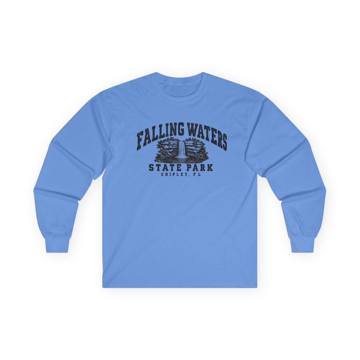 Falling Waters State Park Vintage Emblem- Long Sleeve Tee