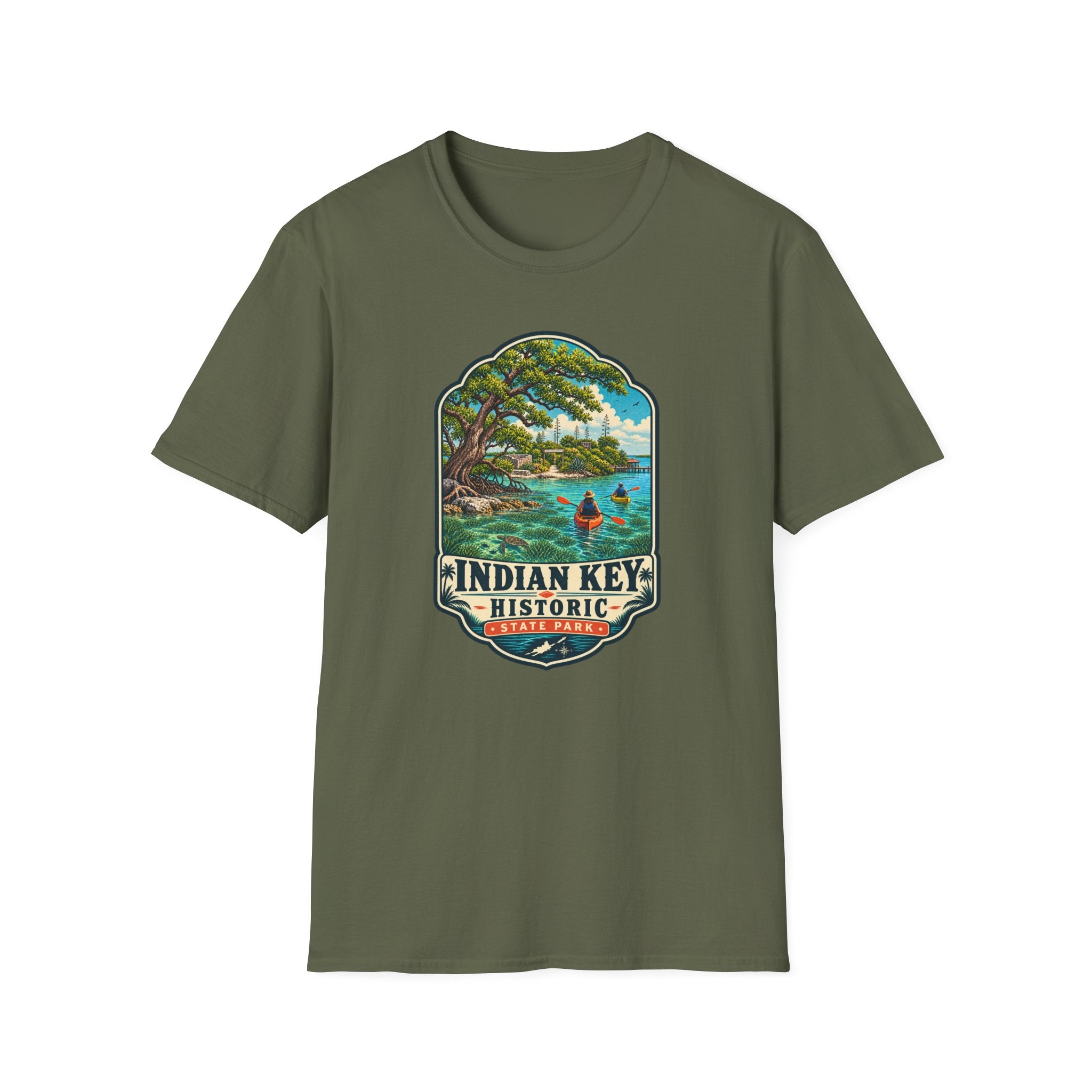 Indian Key- Retro Tee