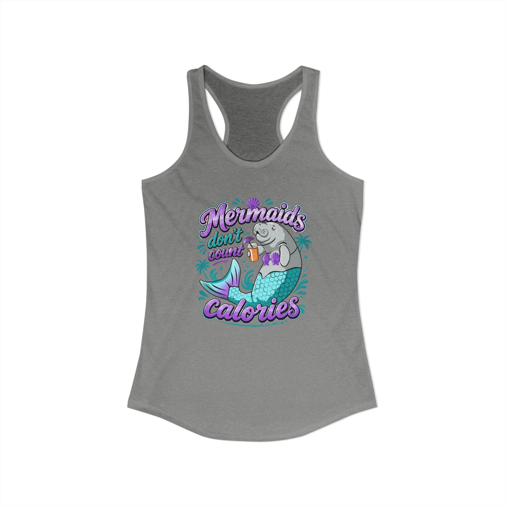 Mermaid Calories - Racerback Tank
