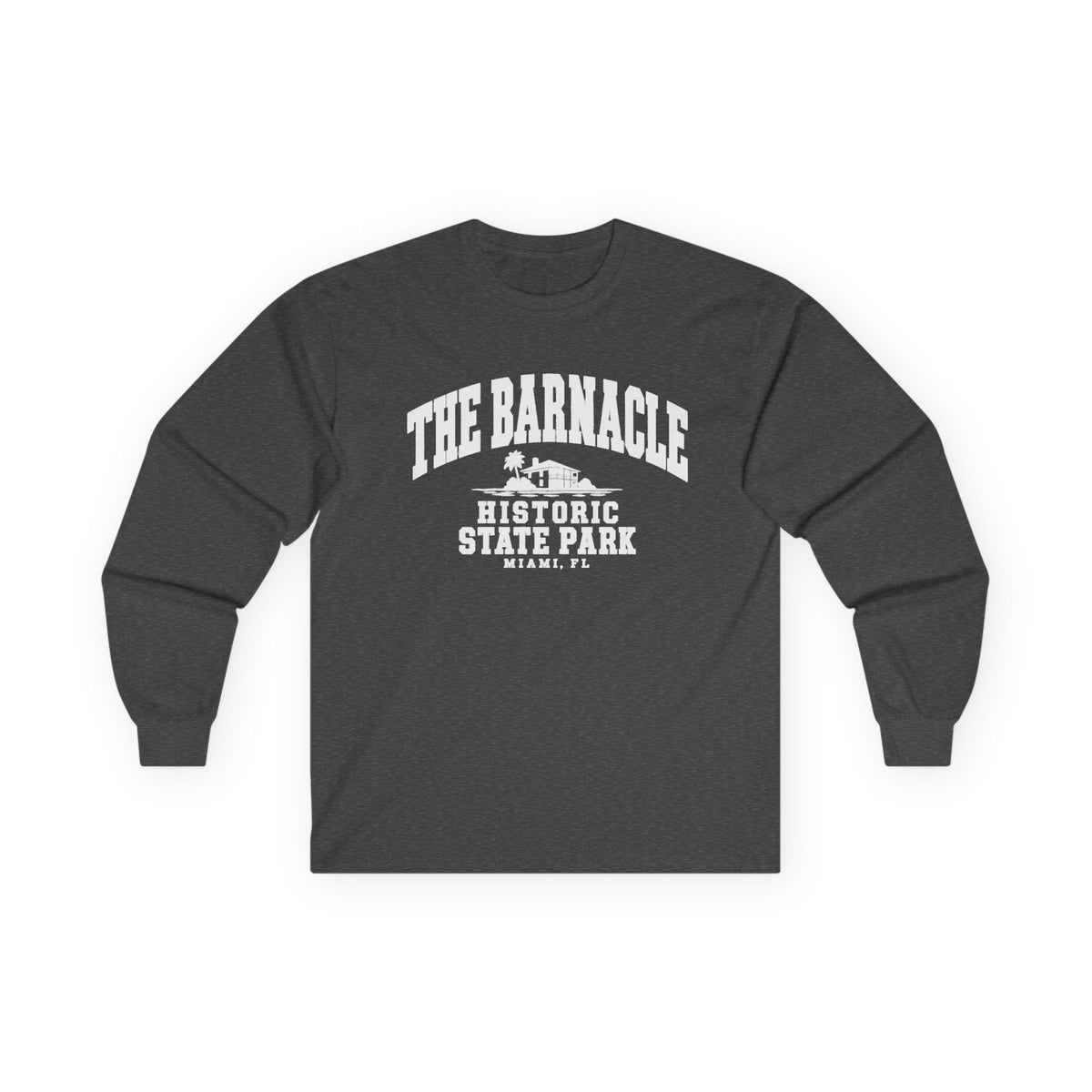 The Barnacle Historic State Park Logo- Long Sleeve Tee