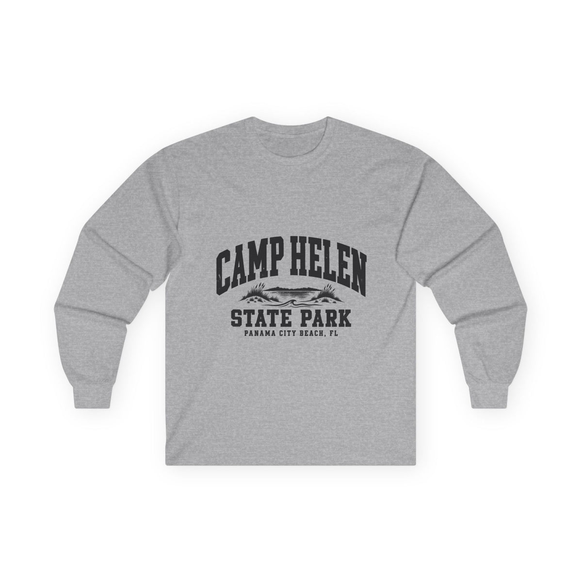 Camp Helen State Park Vintage Logo- Long Sleeve Tee