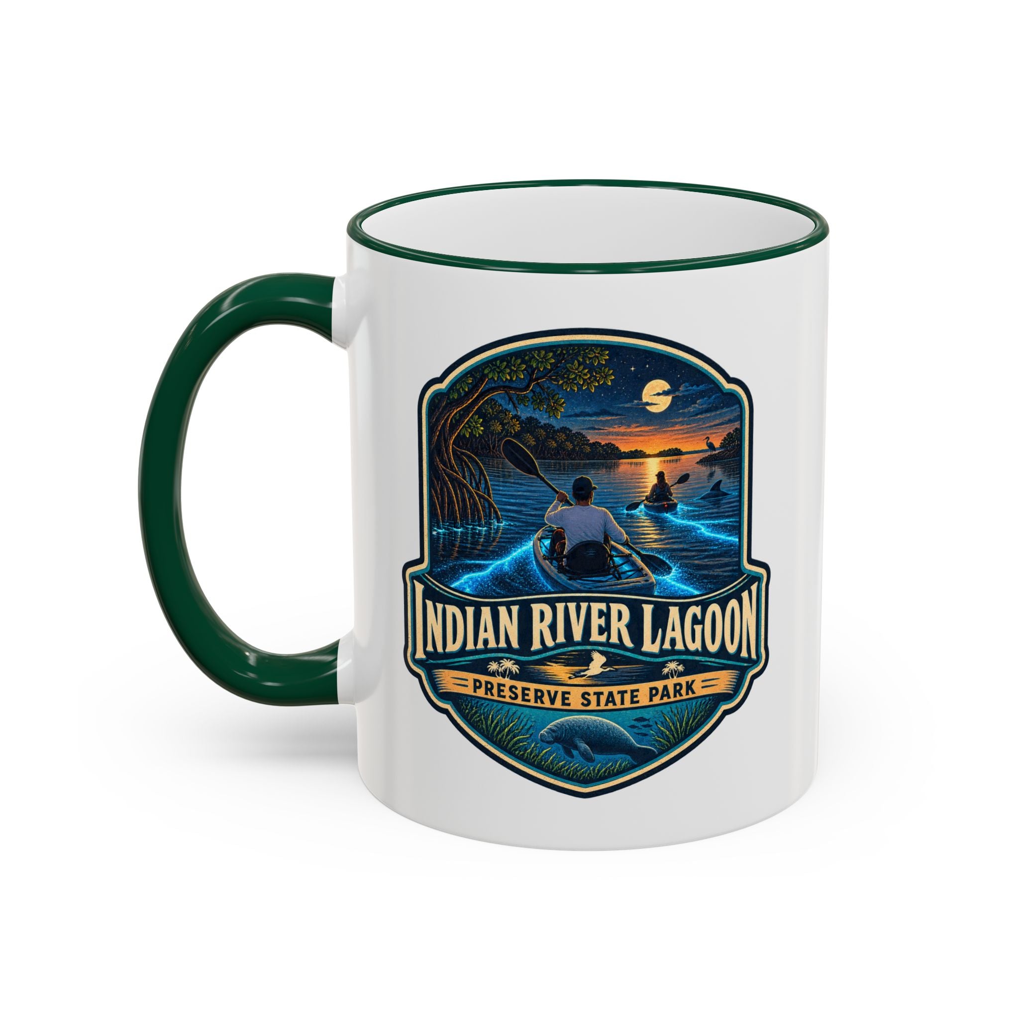 Indian River Lagoon Accent Rim & Handle 11oz/15oz