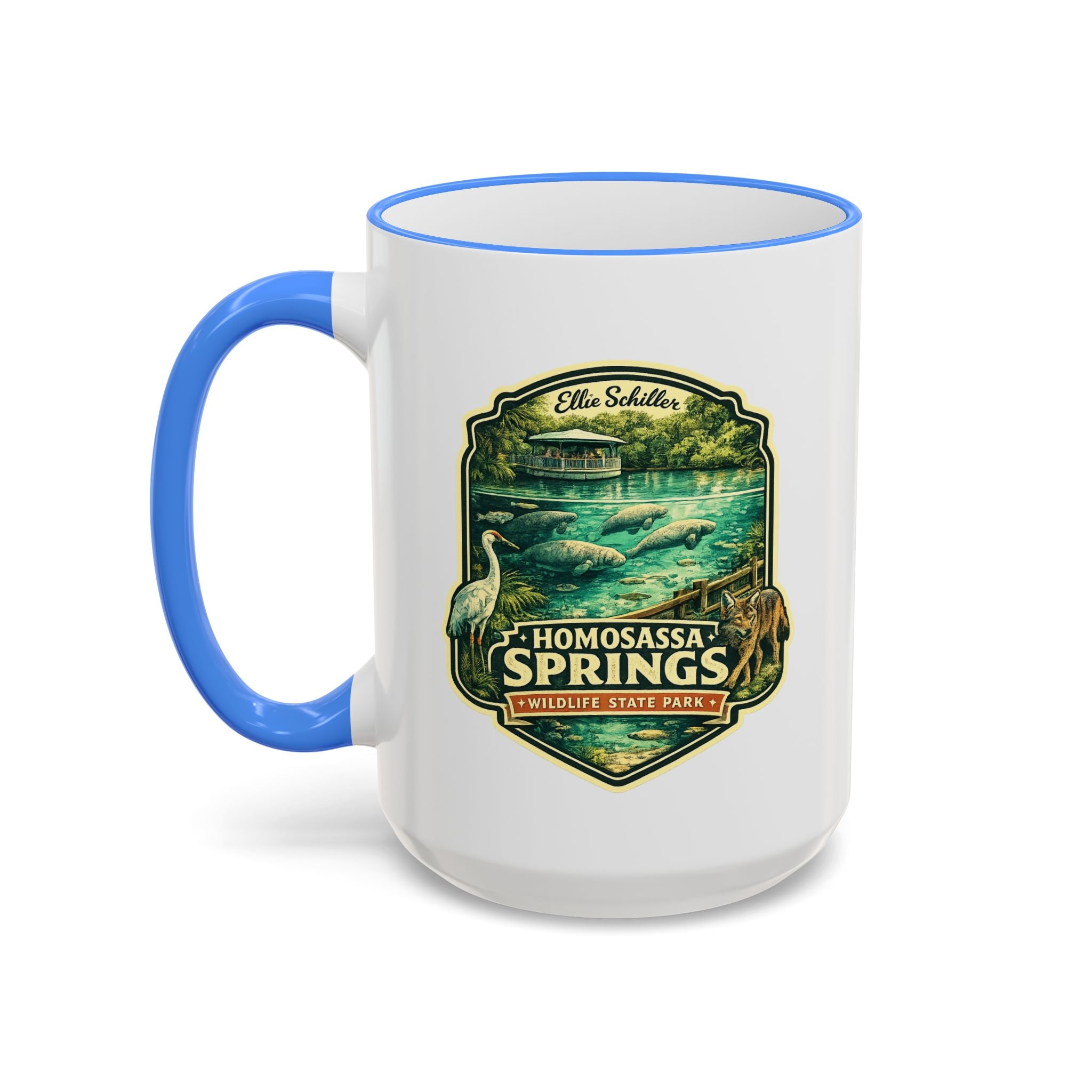 Homosassa Springs Accent Rim & Handle 11oz/15oz