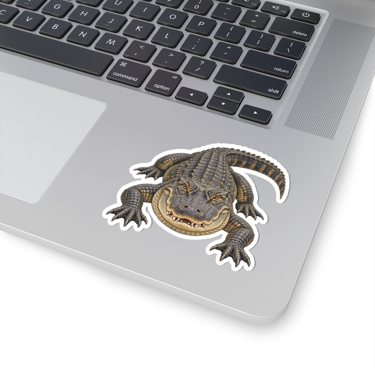 Alligator Kiss-Cut Sticker — Realistic Decal