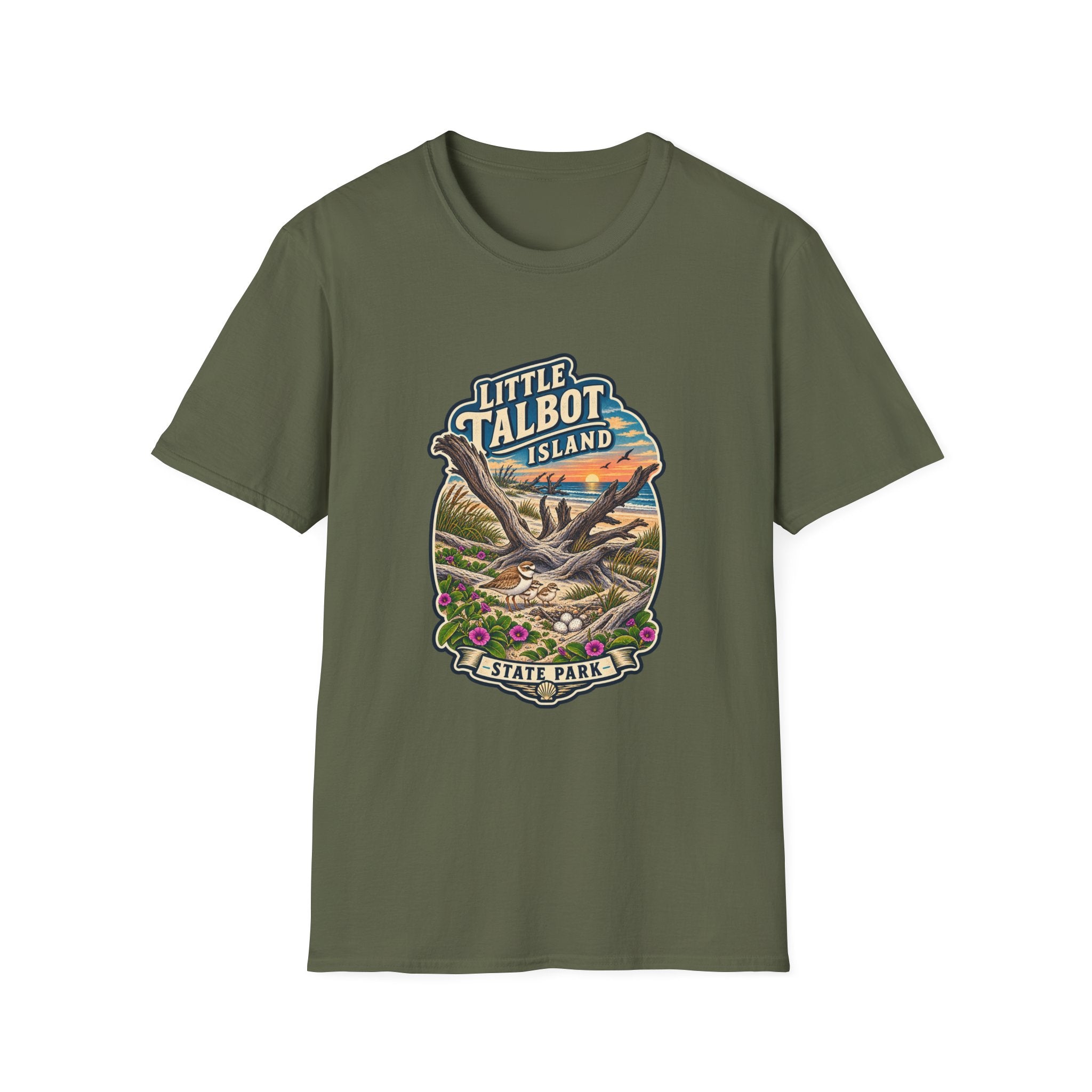 Little Talbot Island- Retro Tee