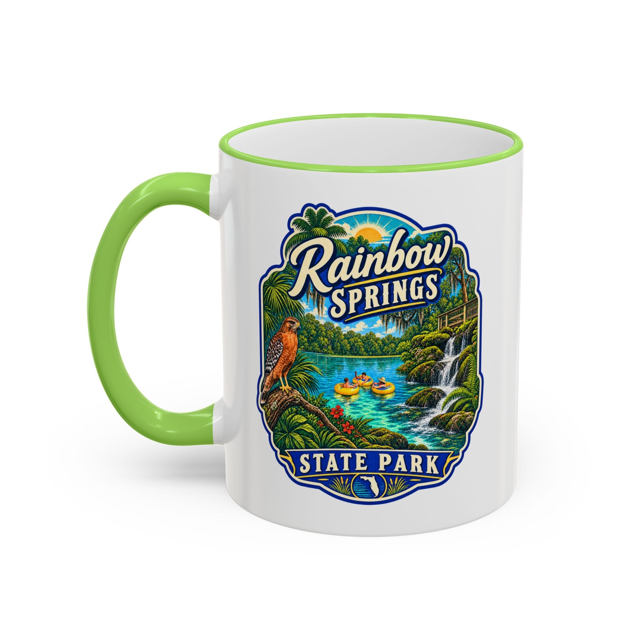Rainbow Springs Accent Rim & Handle 11oz/15oz
