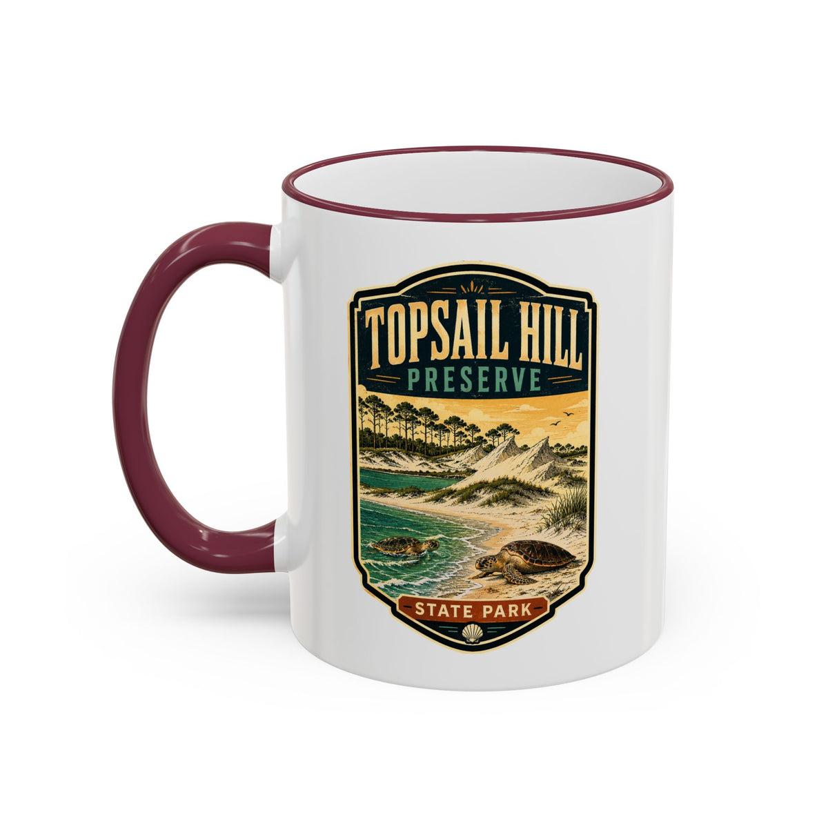 Topsail Hill — Accent Rim & Handle 11oz/15oz