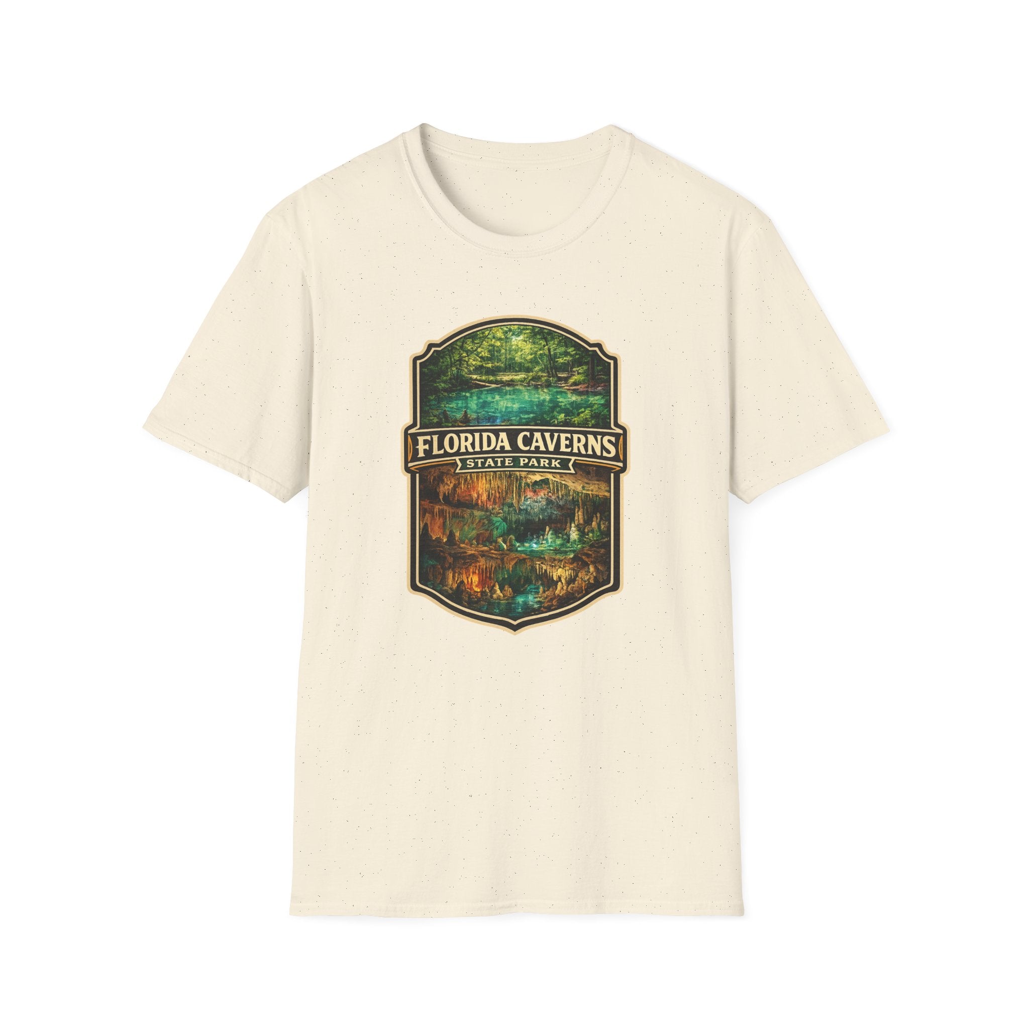 Florida Caverns- Retro Tee