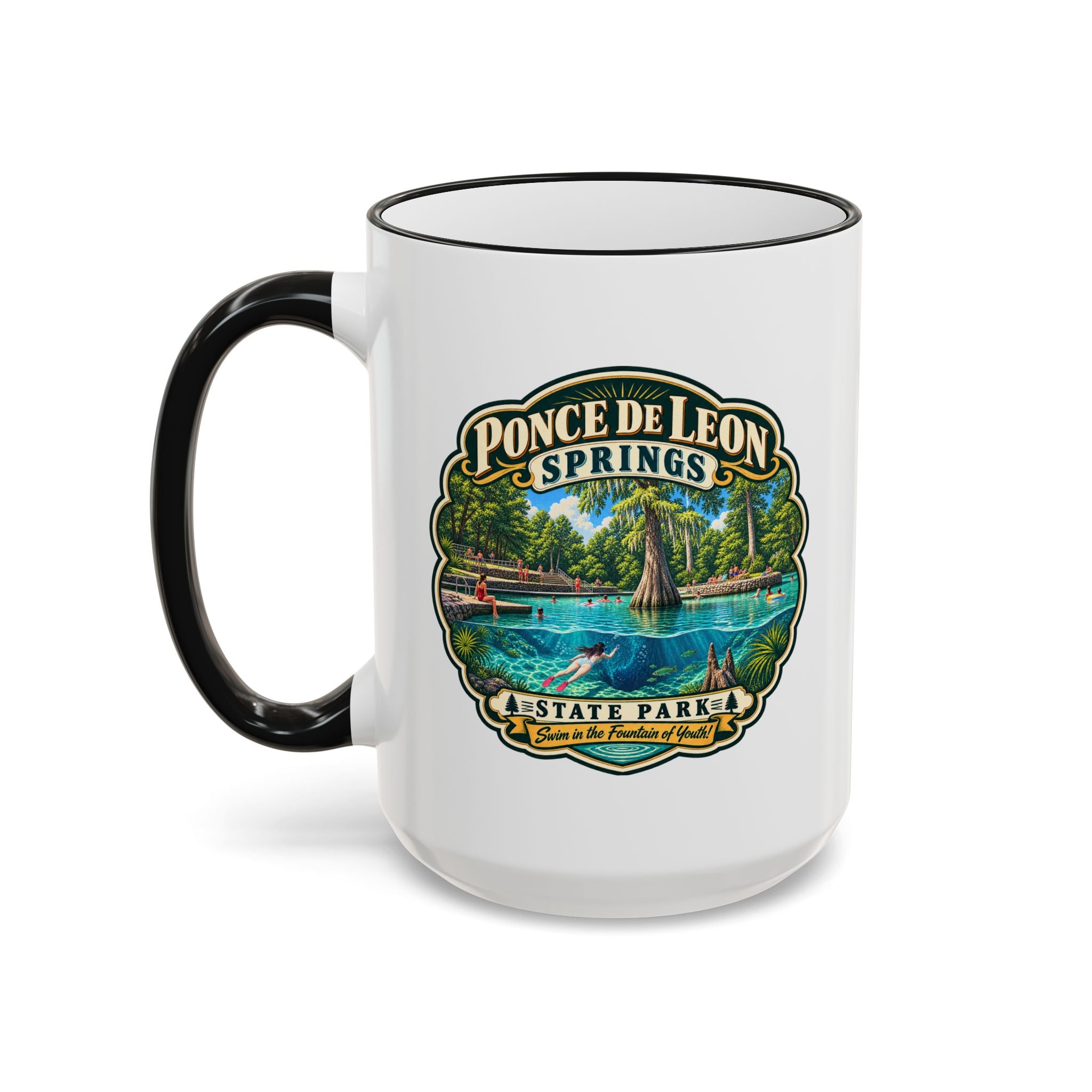 Ponce De Leon Accent Rim & Handle 11oz/15oz