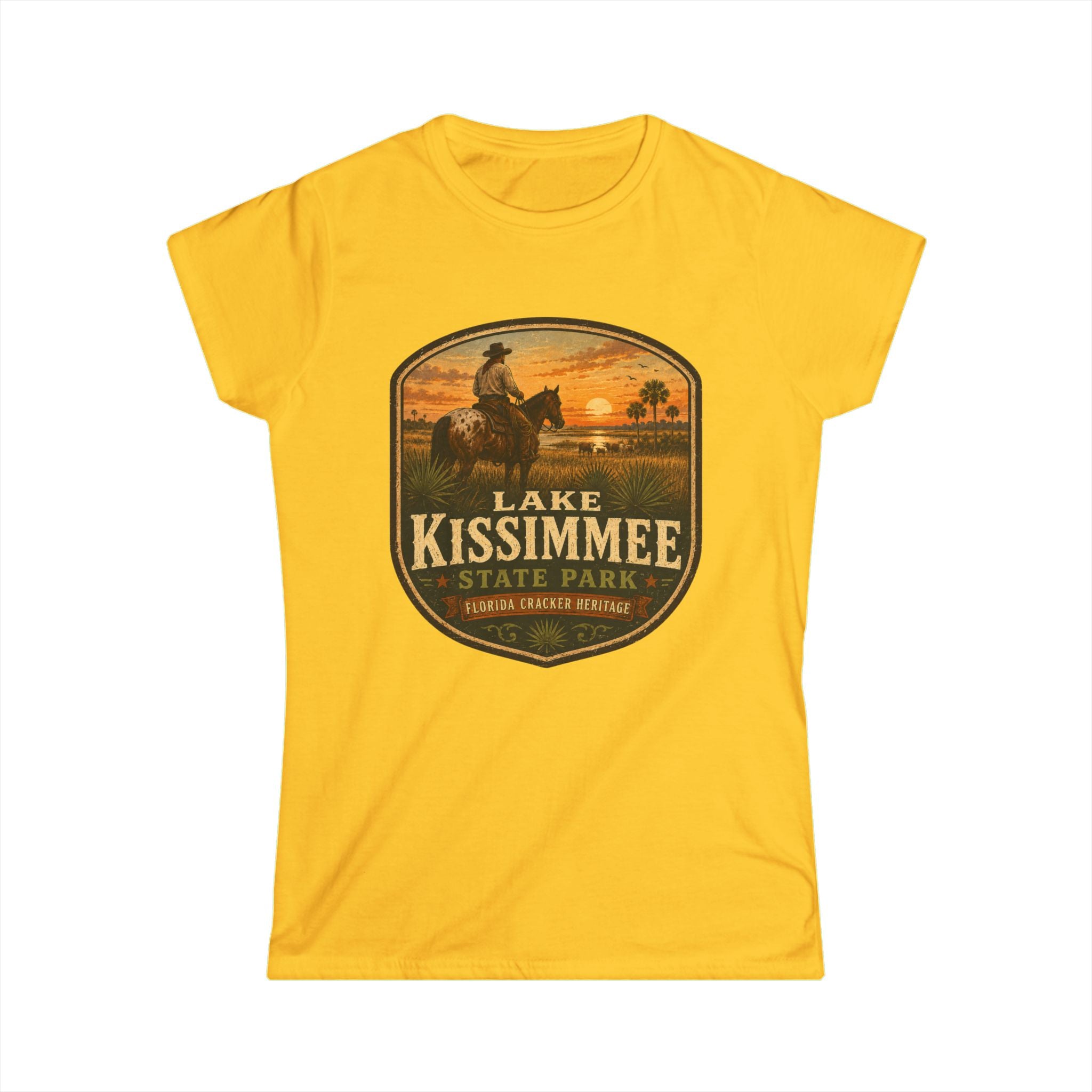 Lake Kissimmee- Vintage Sunset Tee