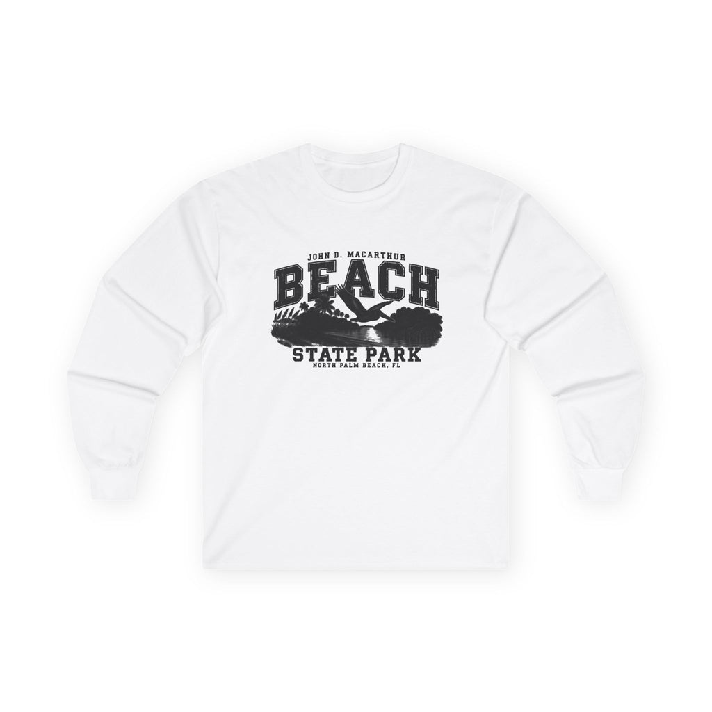 John D. MacArthur Beach State Park Logo- Long Sleeve Tee