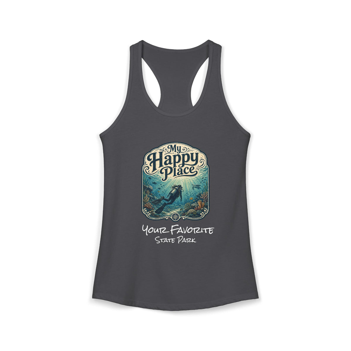 CUSTOMIZABLE Ocean Racerback Tank
