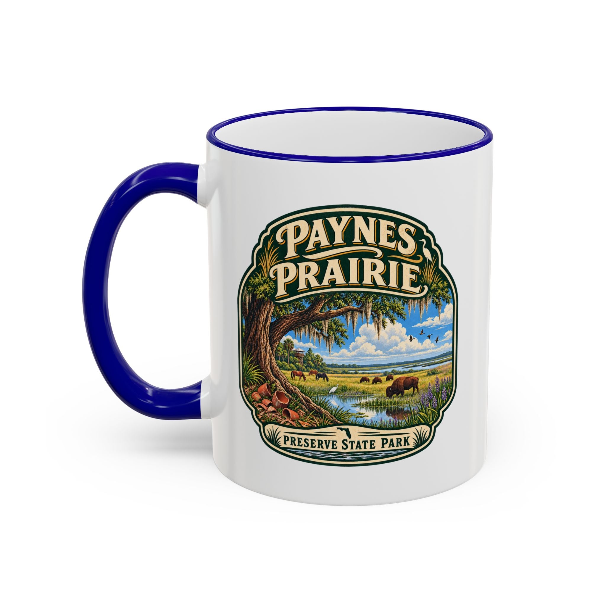 Paynes Prairie Accent Rim & Handle 11oz/15oz