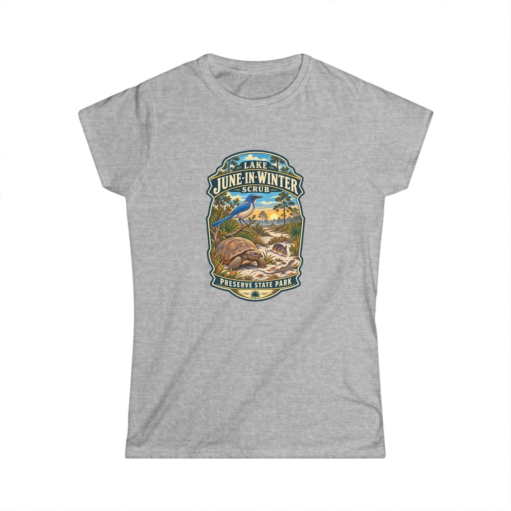Lake June-in-Winter- Vintage Tee