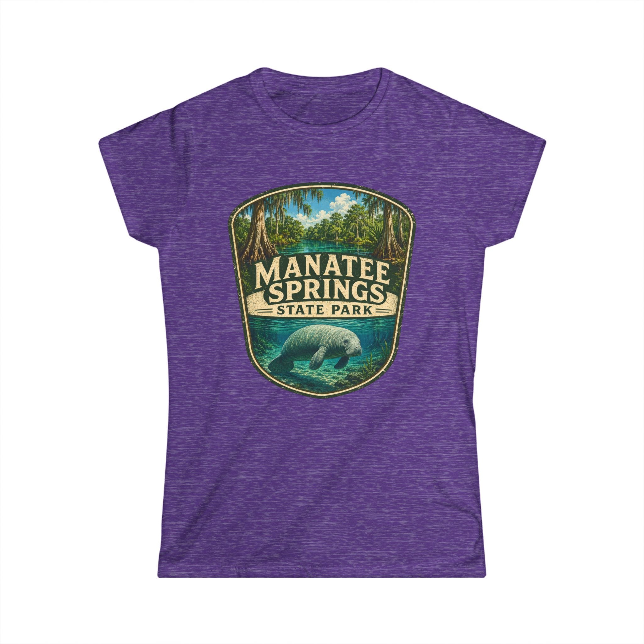 Manatee Springs- Vintage Manatee Tee