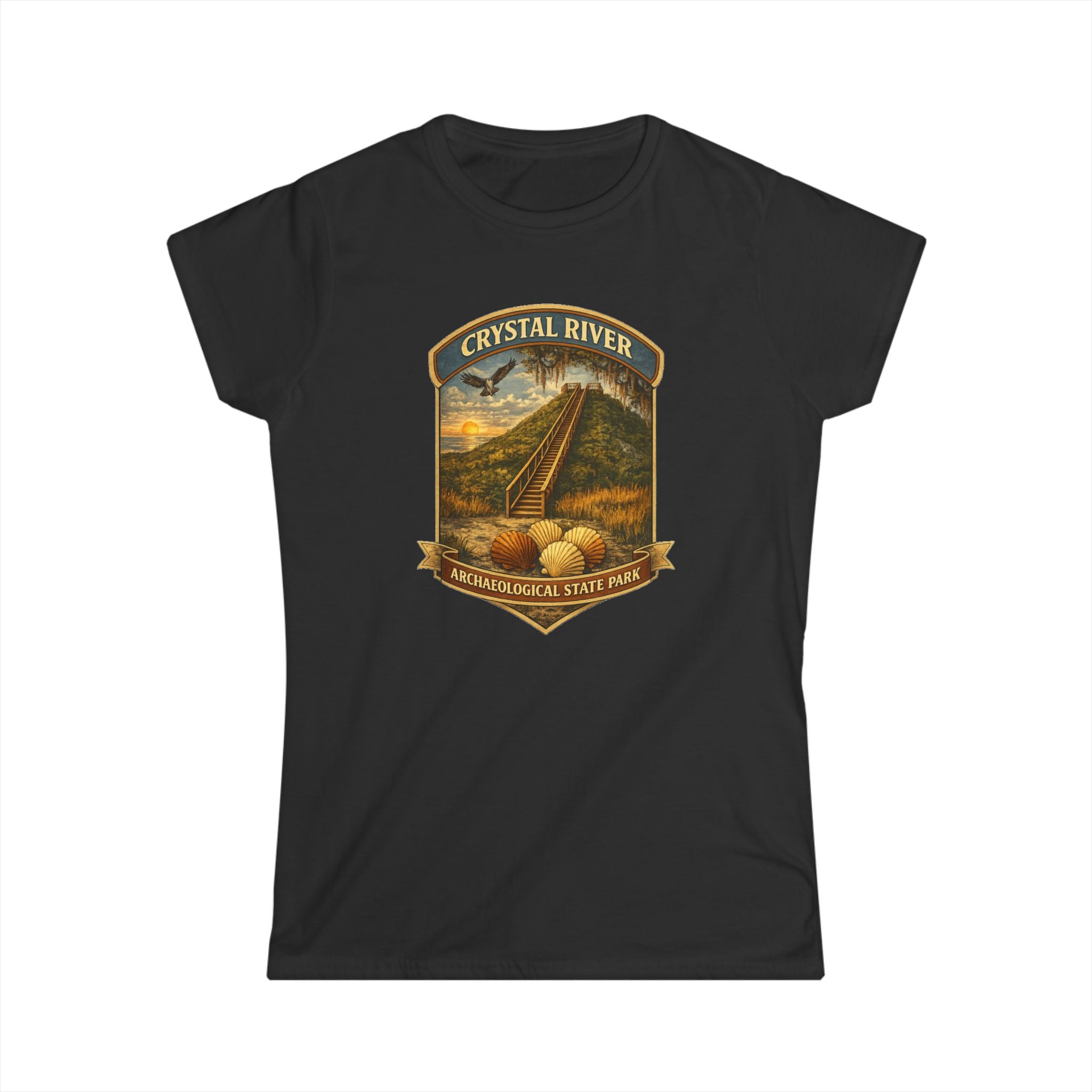 Crystal River Archaeological- Vintage Tee