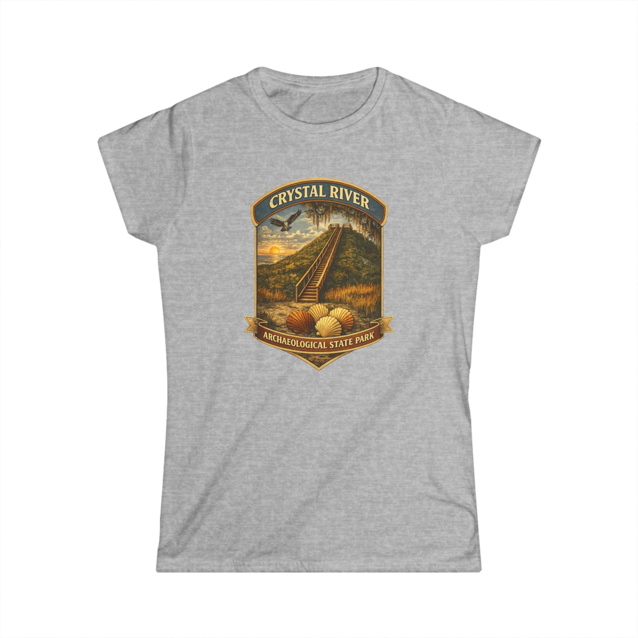Crystal River Archaeological- Vintage Tee