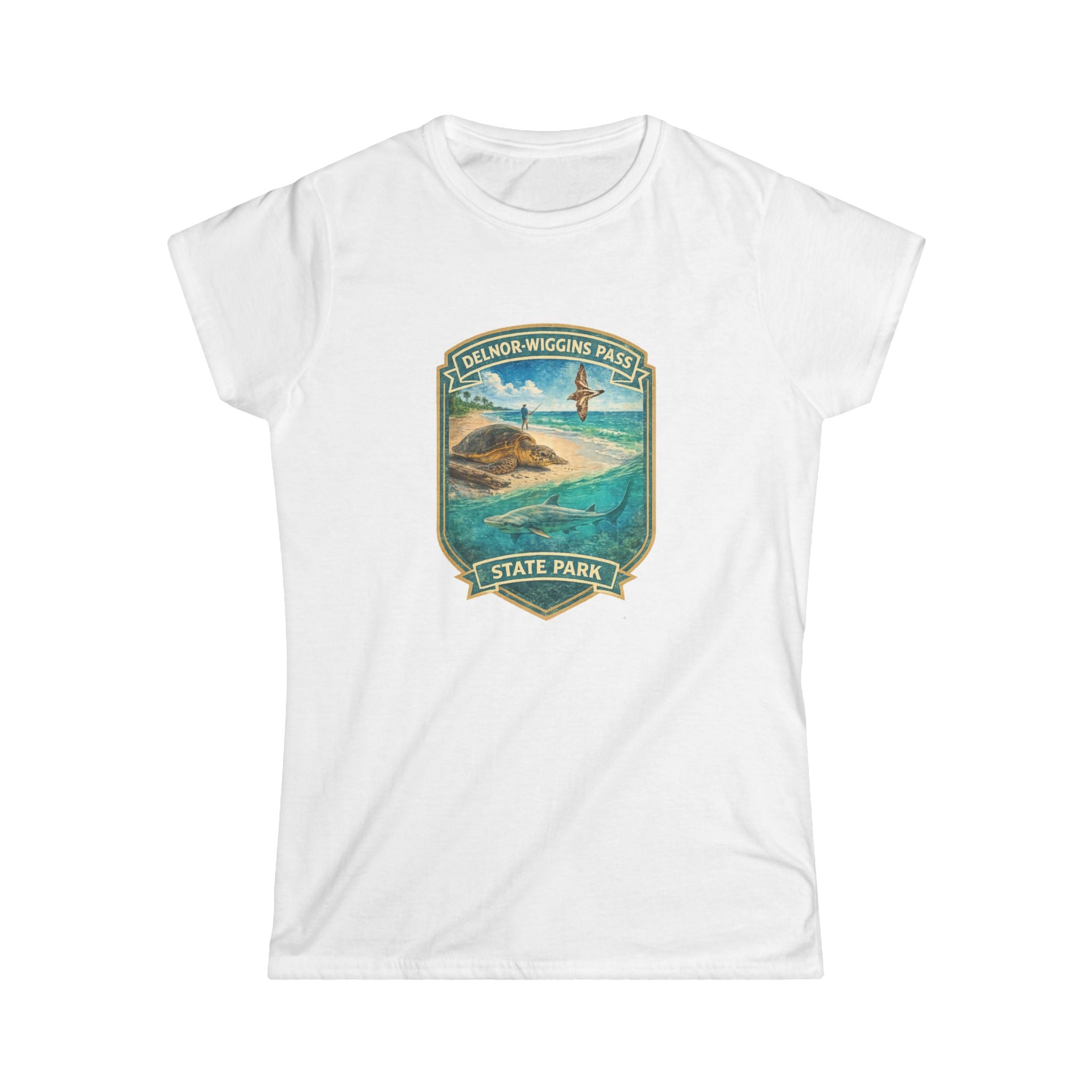 Delnor-Wiggins Pass- Vintage Tee