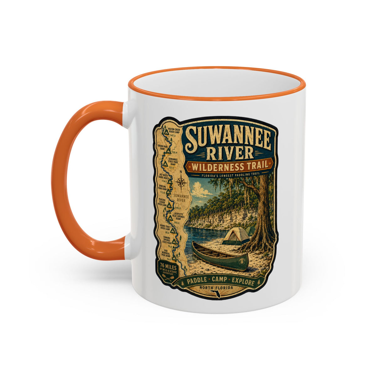 Suwannee River Wilderness Trail Accent Rim & Handle 11oz/15oz