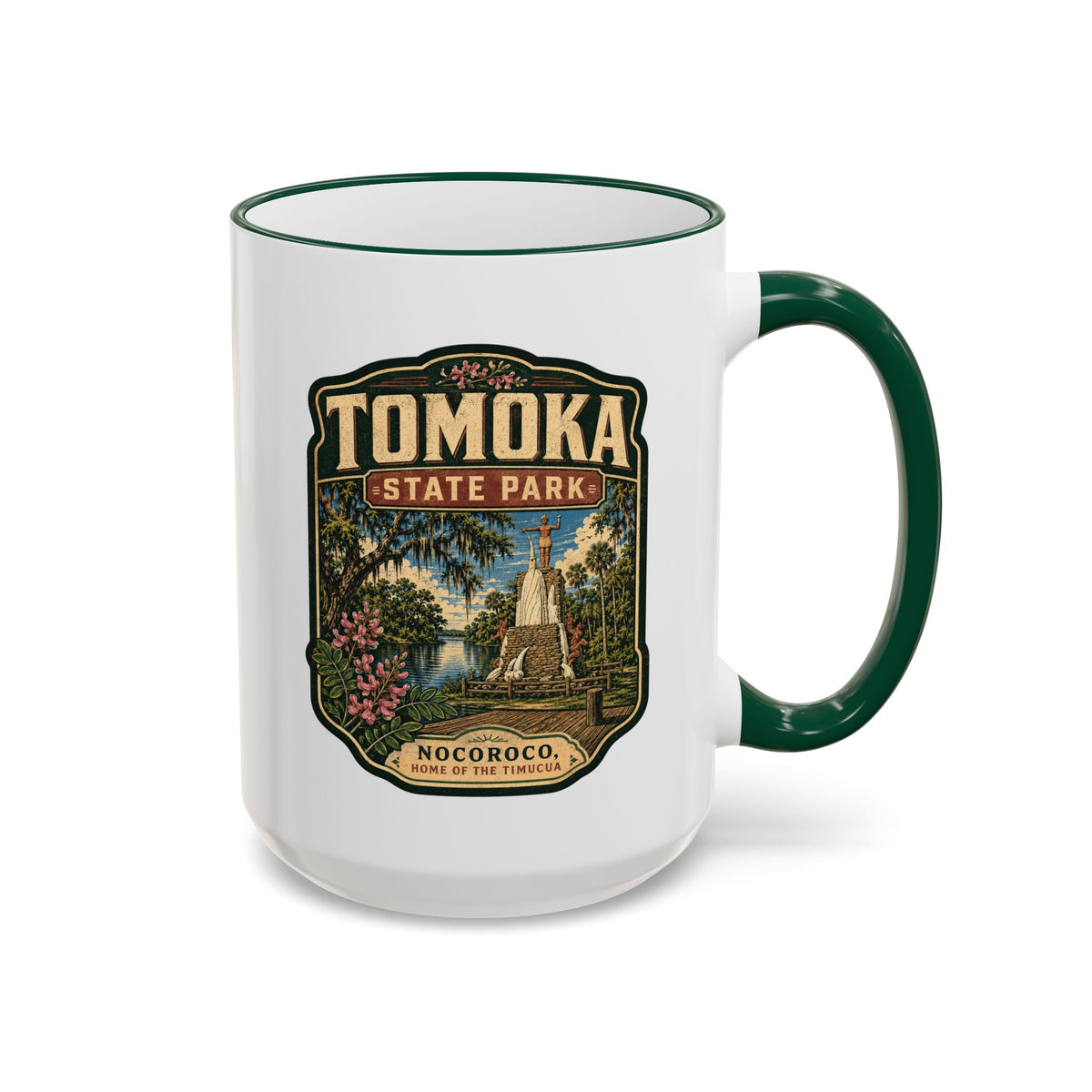 Tomoka State Park Accent Rim & Handle 11oz/15oz