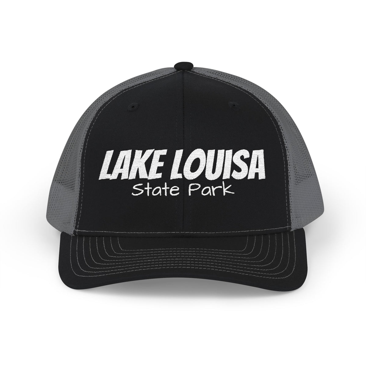 Lake Louisa State Park Trucker Cap — Retro Outdoor Snapback Hat