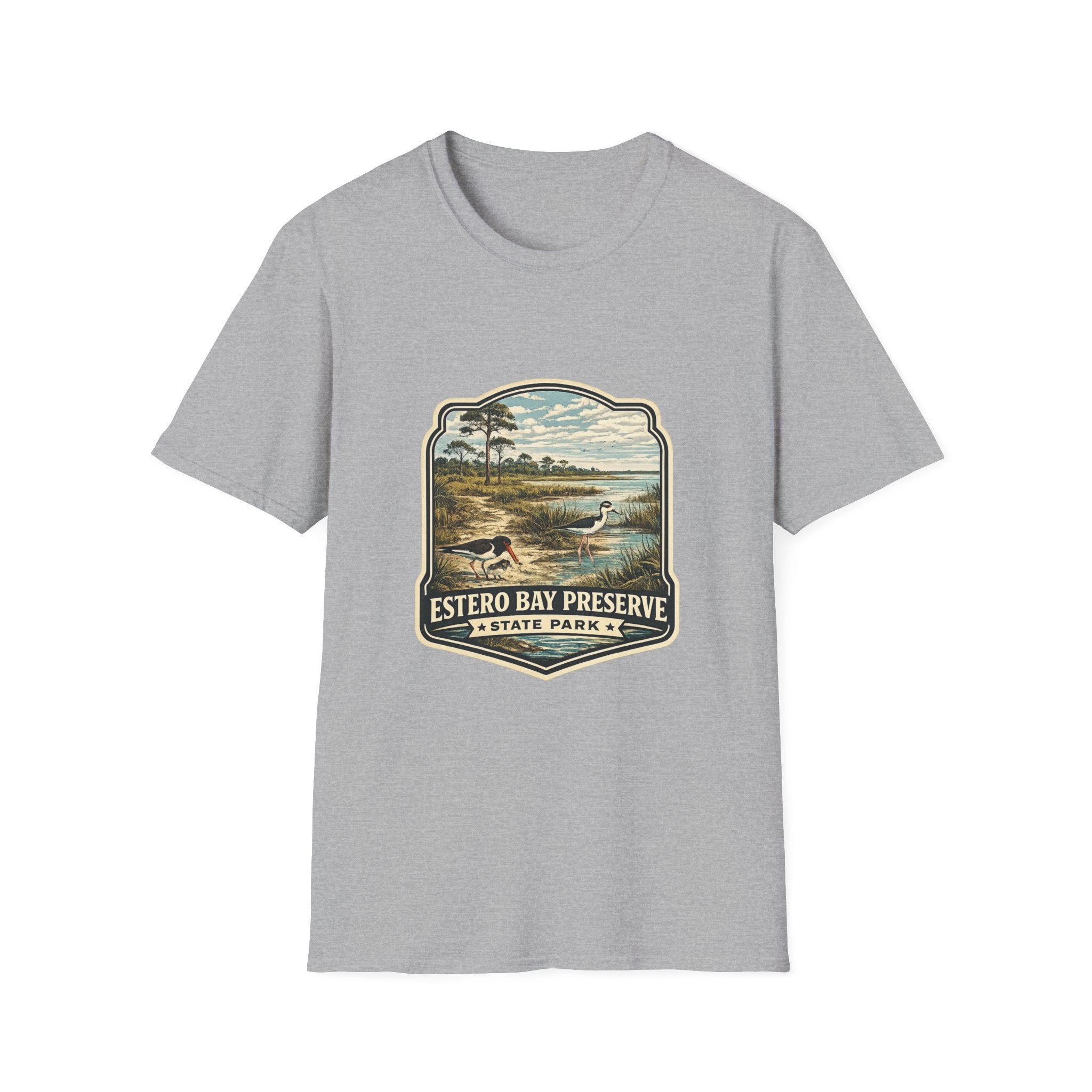 Estero Bay- Retro Tee