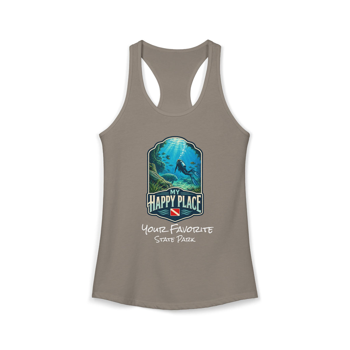 CUSTOMIZABLE Springs Racerback Tank