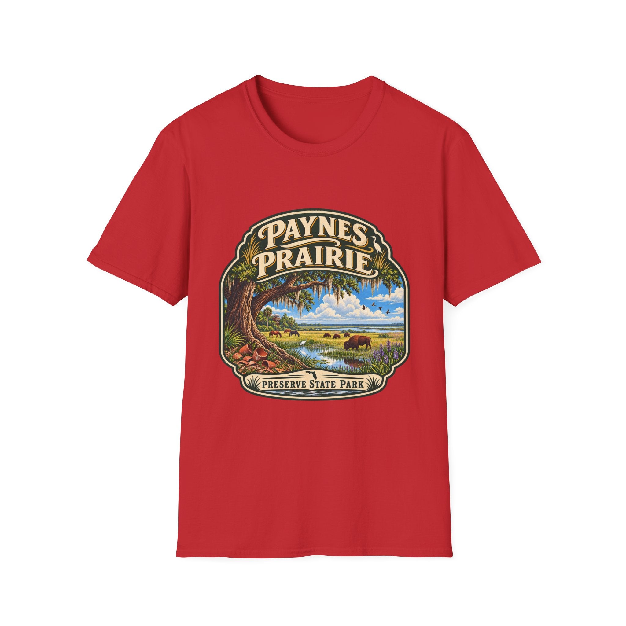 Paynes Prairie- Retro Tee
