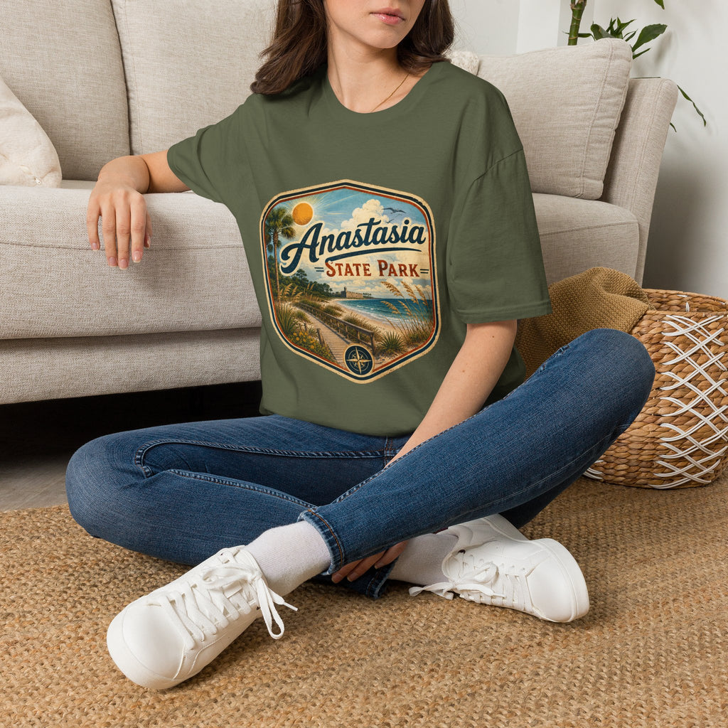 Anastasia State Park — Retro Beach Park Tee