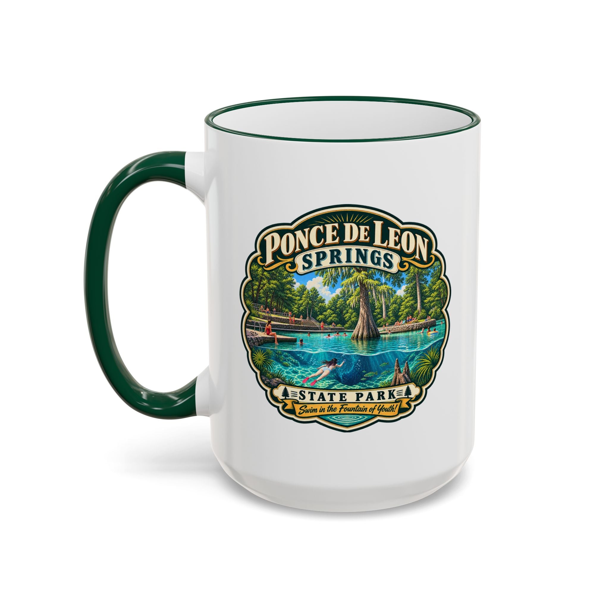 Ponce De Leon Accent Rim & Handle 11oz/15oz