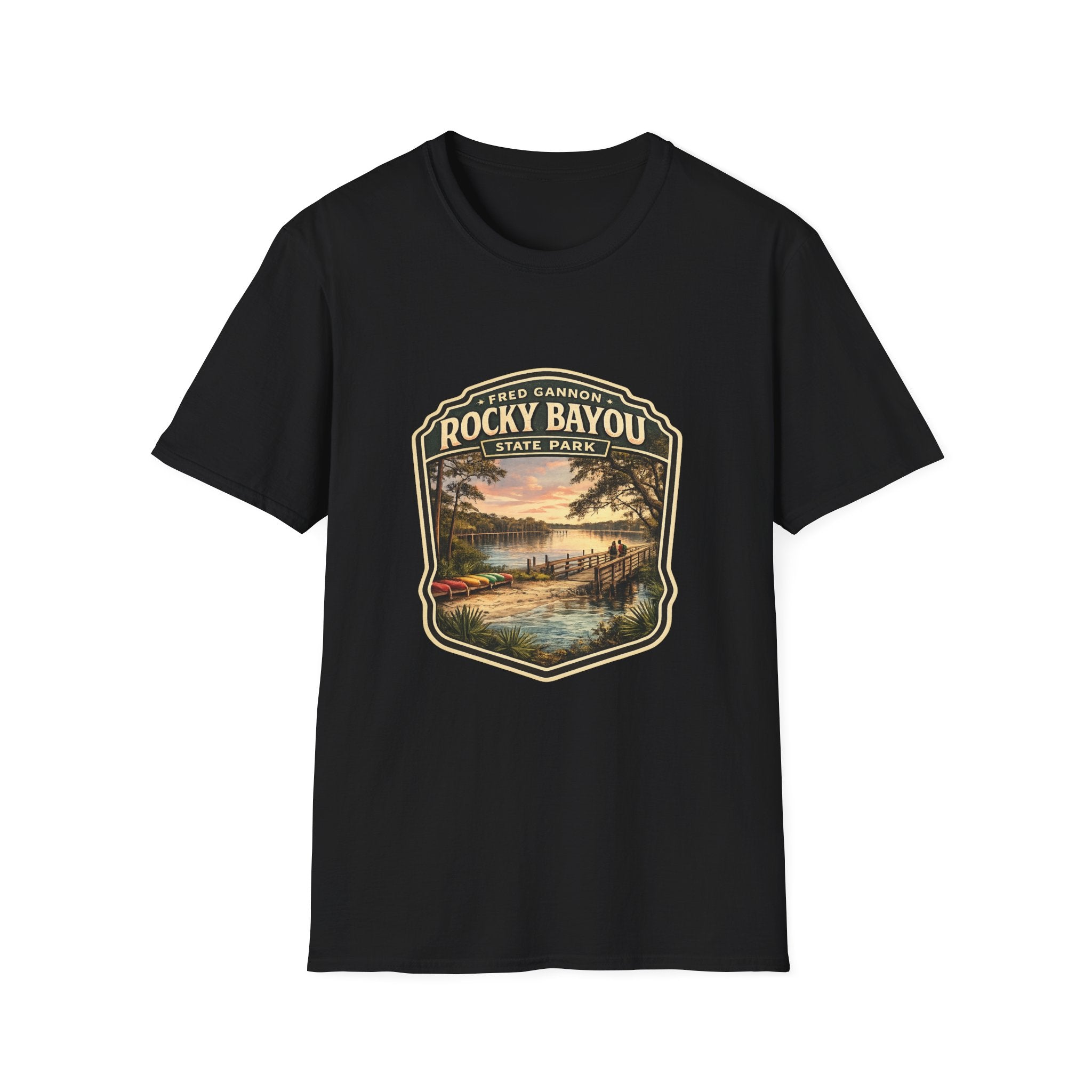 Rocky Bayou- Retro Tee
