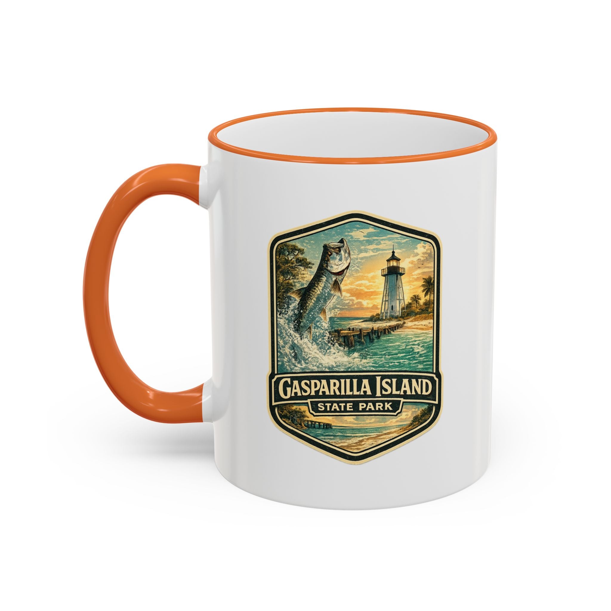 Gasparilla Island Accent Rim & Handle 11oz/15oz