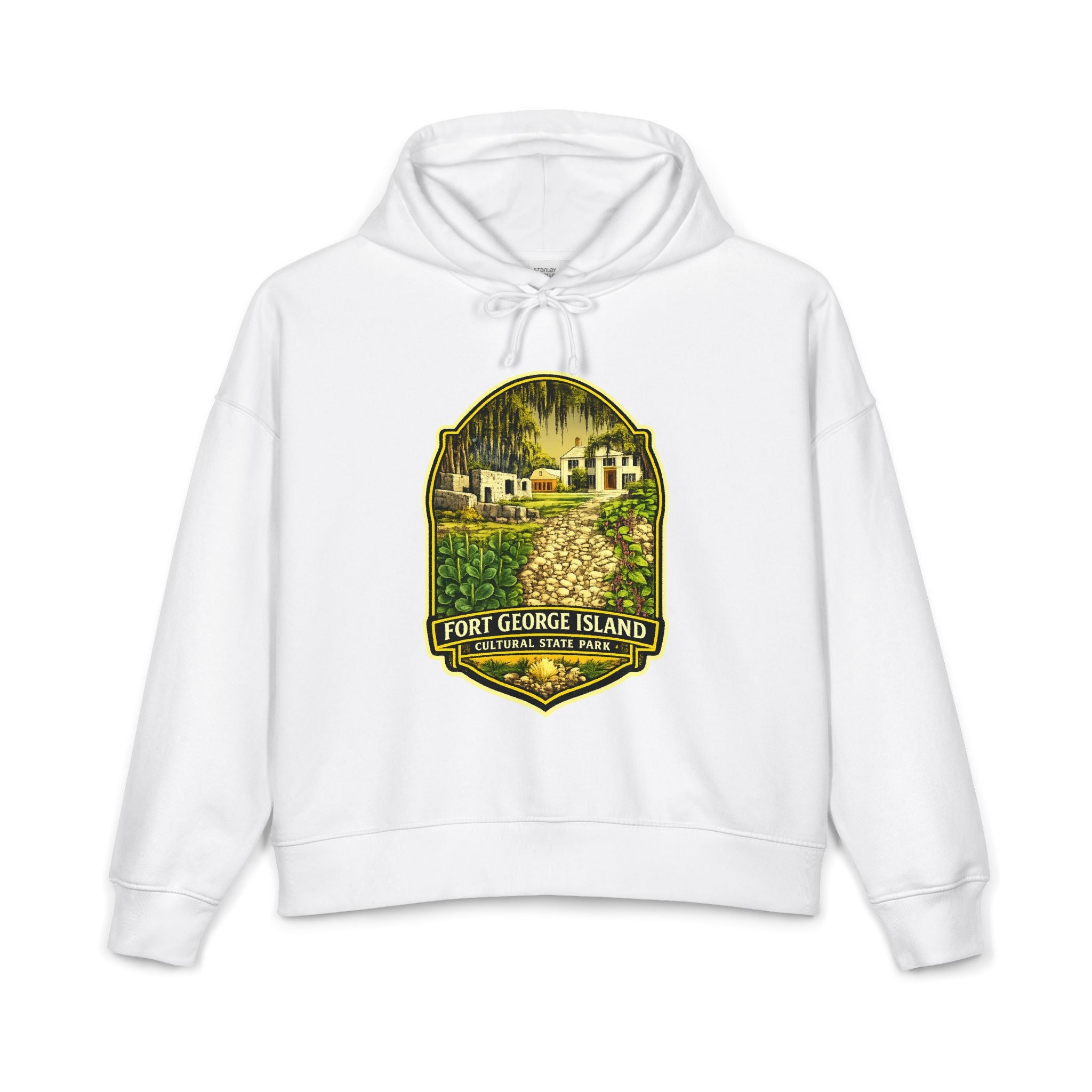 Fort George Island — Vintage Hoodie