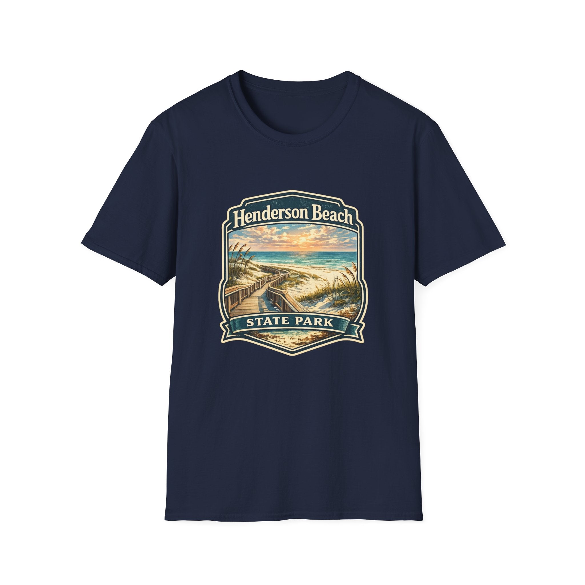 Henderson Beach- Retro Tee