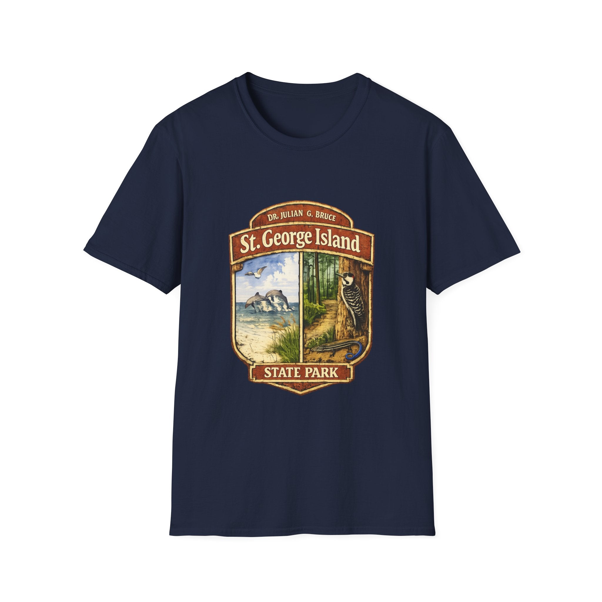 St. George Island- Retro Tee