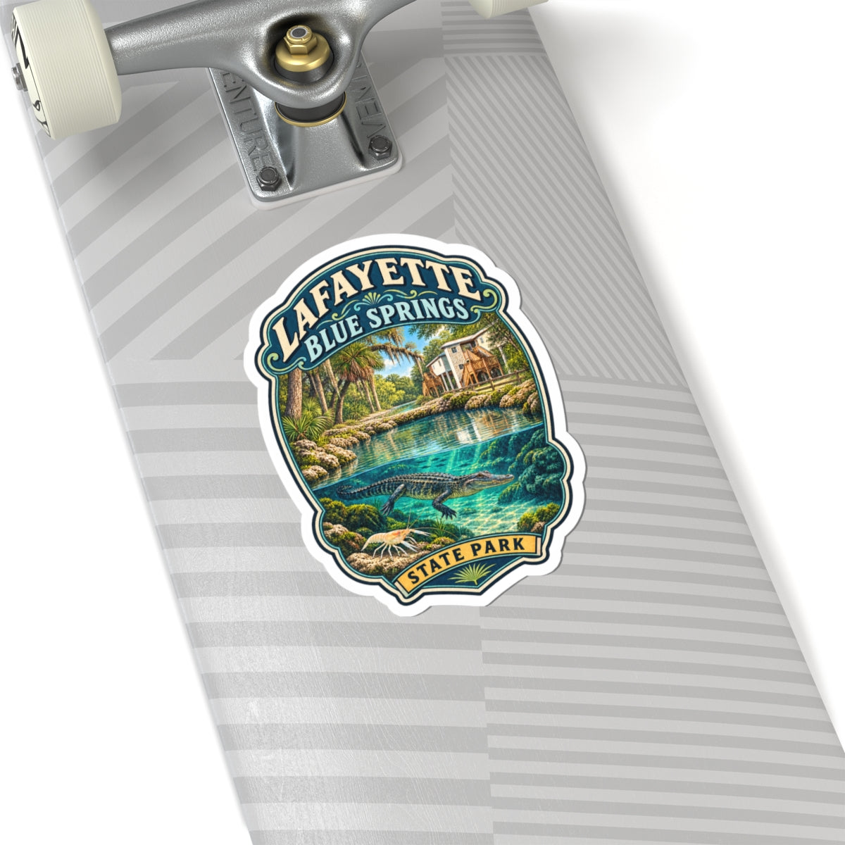 Lafayette Blue Springs State Park Sticker – Scenic Kiss-Cut Vinyl Decal